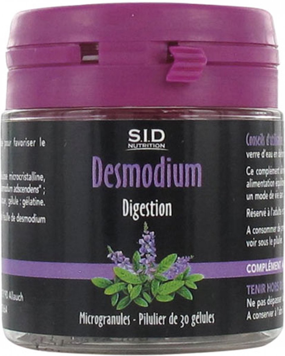 Goedkoopste S.I.D Nutrition Spijsvertering Desmodium 30 Capsules