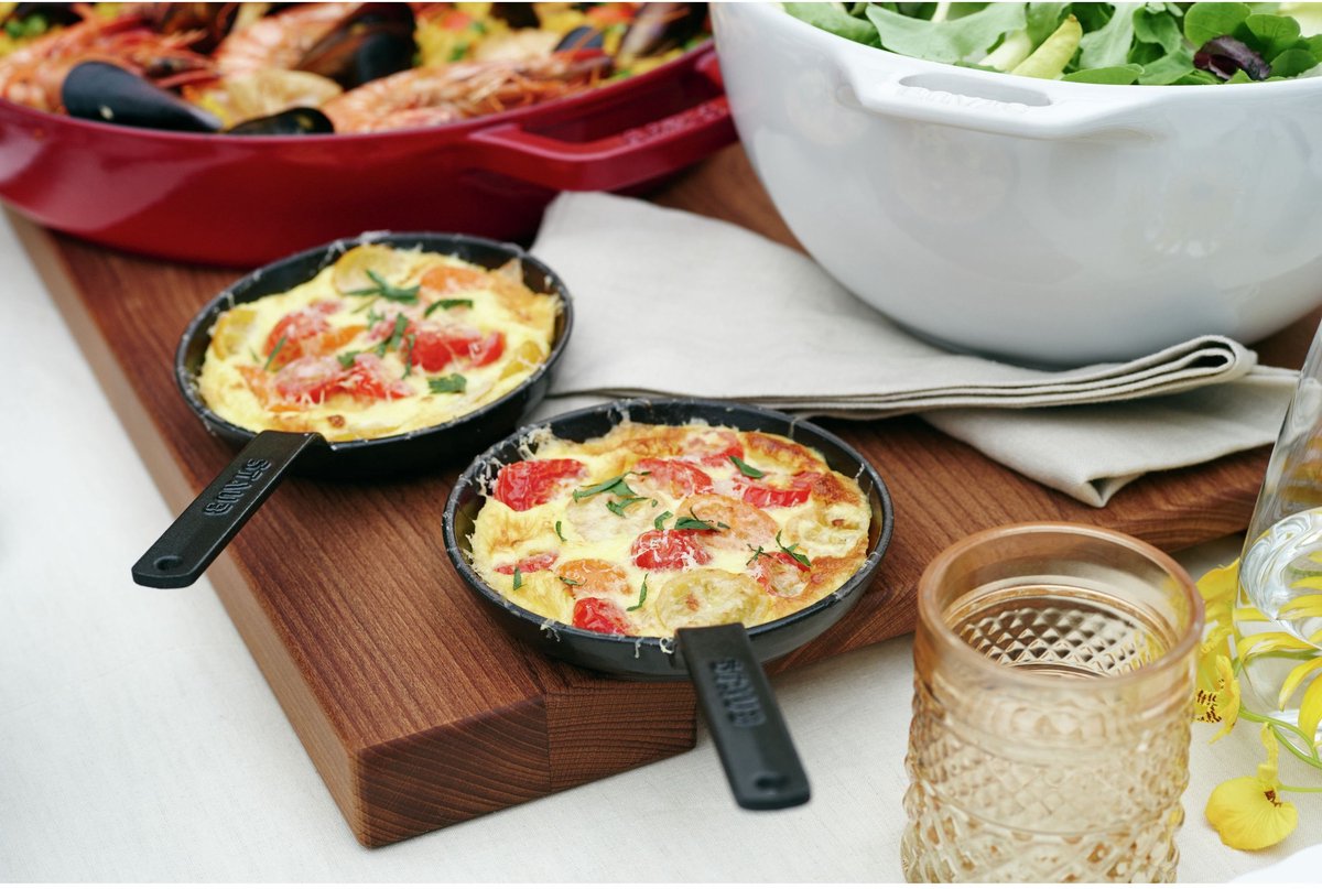 Staub pan - mini - 12 cm - zwart