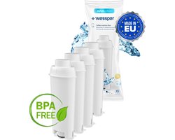 Waterfilter compatibel met DeLonghi DLSC002, SER3017 & 5513292811 - inclusief versies van de ECAM, ESAM, ETAM Serie filter - 4 Stuks