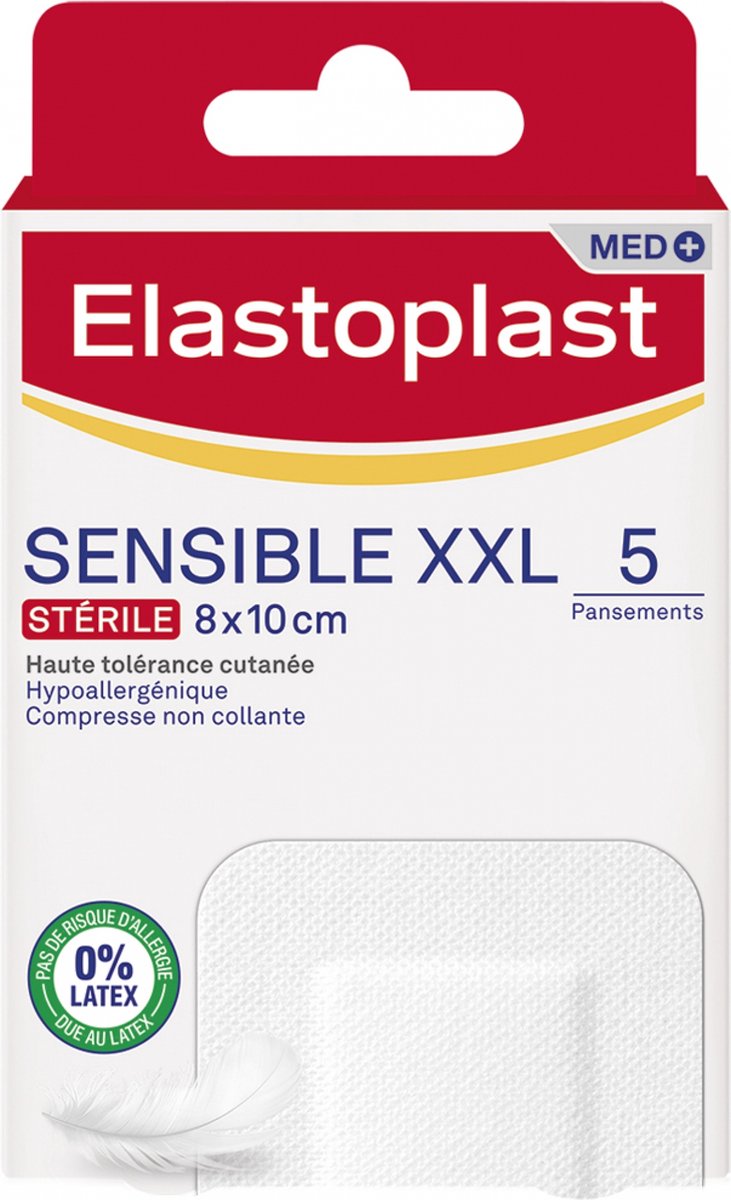 Goedkoopste Elastoplast XXL Steriel Gevoelig Verband 5 Dressings