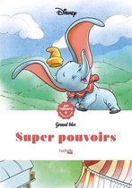Disney Grand Bloc Disney Super pouvoirs - hachette heroes - Kleurboek voor volwassenen