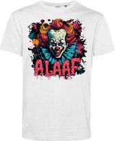 T-shirt Horror Alaaf | Carnavalskleding heren dames | Halloween Kostuum | Foute Party | Wit | maat 4XL