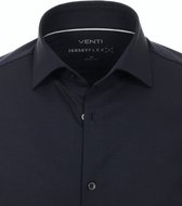 Blauw Venti Jerseyflex Overhemd Body Fit 123955800-102 - XXL