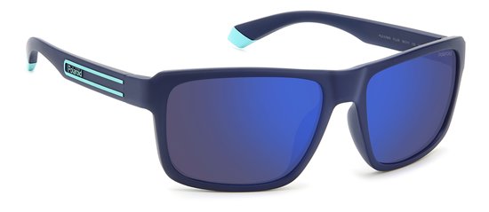 Polaroid Pld 2158/ S Lunettes de soleil polarisantes rectangulaires en plastique pour hommes