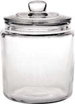 Glazen pot met deksel, 3,9 liter