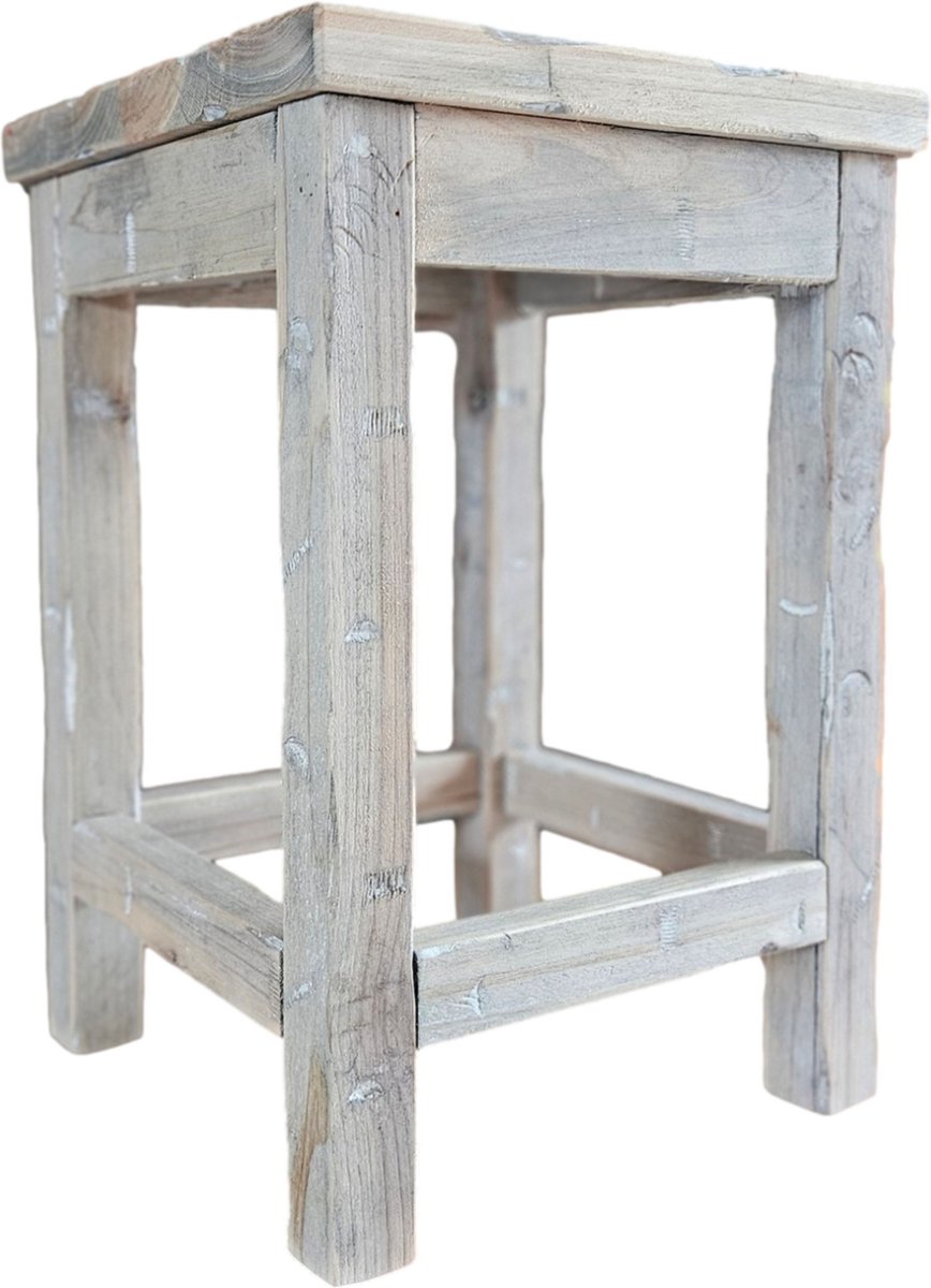 Houten kruk 49cm