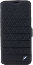 BMW Hexagon Leather Book Case - Geschikt voor Samsung Galaxy S9 Plus (G965) - Zwart