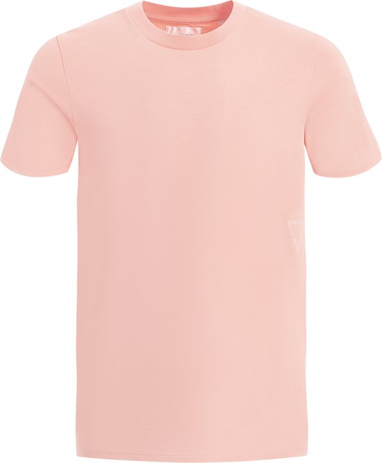 Purewhite - Heren Regular fit T-shirts Crewneck SS - Coral - Maat XXL