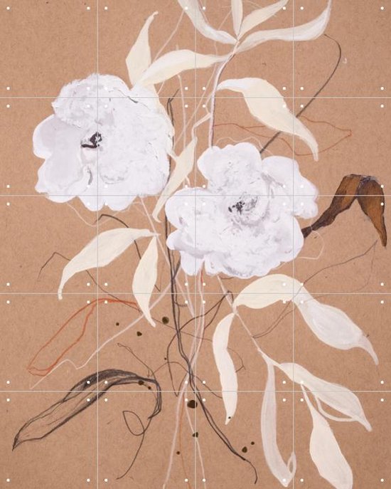 IXXI In the Light - Wanddecoratie - Bloemen en Planten - 80 x 100 cm