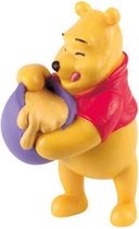 Winnie de Poeh met honingpot - Speelfiguurtje - Disney - Bullyworld - 6 cm