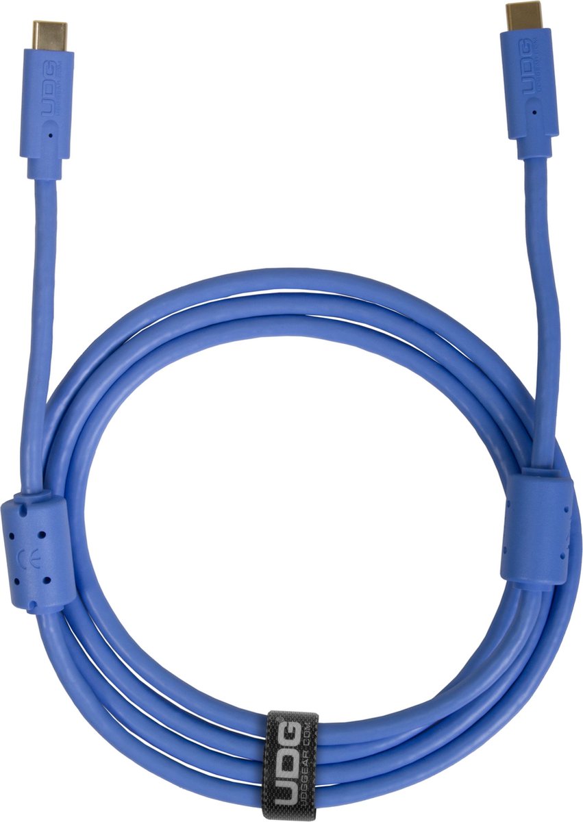 UDG USB 3.2 C-C Blue Straight 1,5m U99001LB - Kabel voor DJs