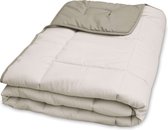 Walra Travel Textiles - Literie Camper et caravane - Dekbed 200 x 200 - Bed-in-Bag de voyage - Sable / Taupe