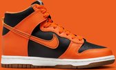 Sneakers Nike Dunk High "Black Orange" - Maat 37.5