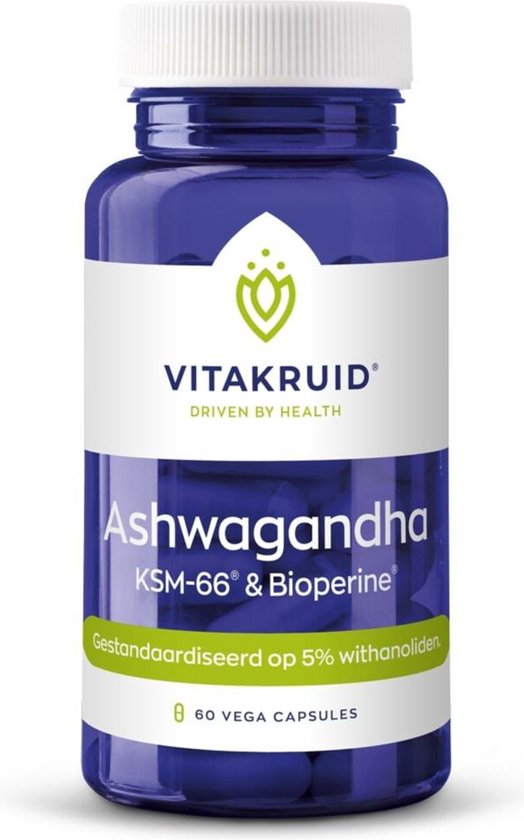Vitakruid - Ashwagandha KSM-66® & Bioperine® - 60st