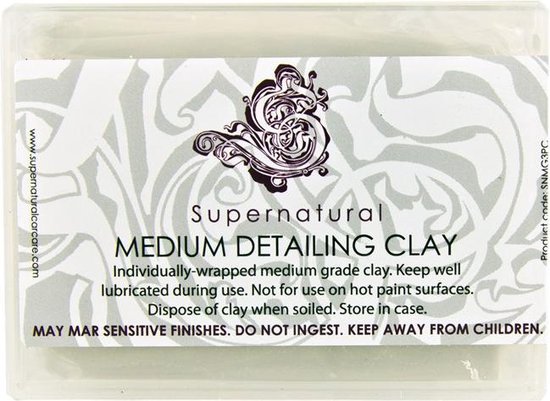 Supernatural - Medium Detailing Clay - 2x50gr - Claybar