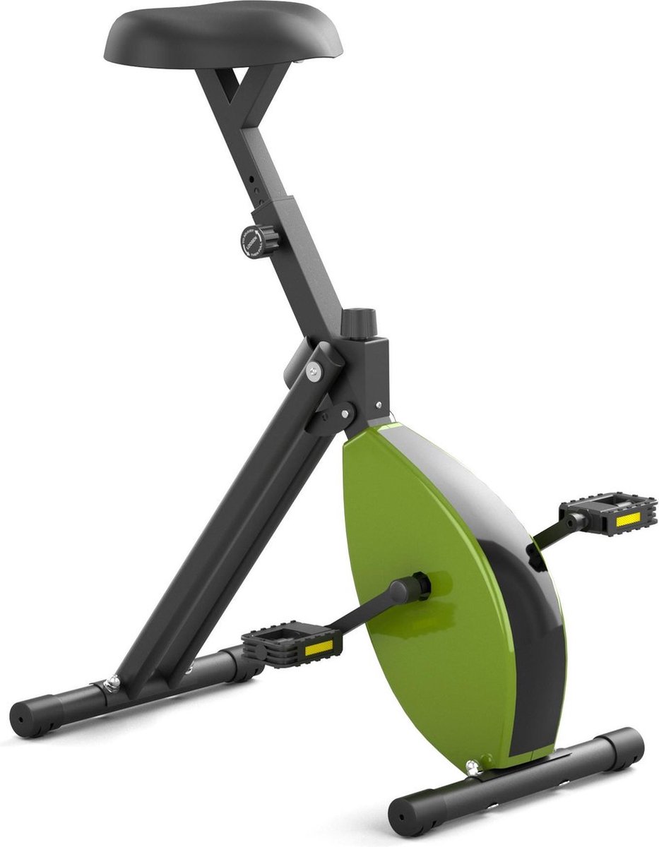 Bol.com Worktrainer - Deskbike Original - Lichaamslengte 140 - 185 cm - Hometrainer - Bureaufiets - Groen / Zwart frame aanbieding