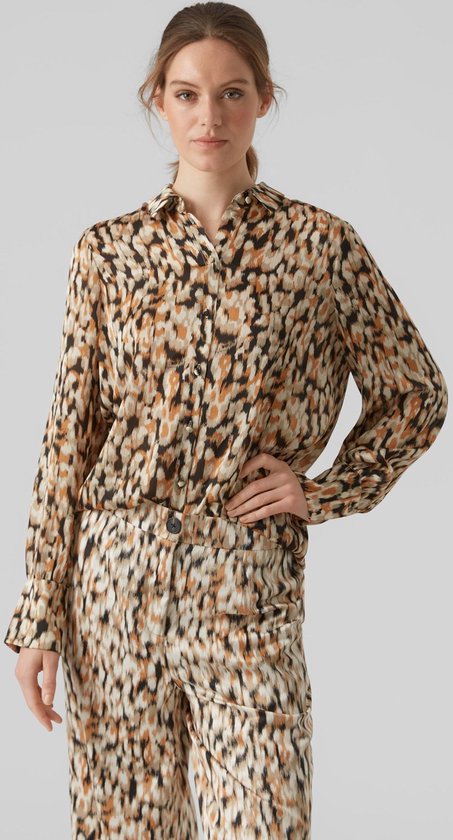 Vero Moda Emma Elia L/s Chemise Bouleau MULTICOLORE M
