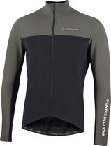 Nalini - Heren - Fietsjack winter - Warm Wielrenjack - Groen - Zwart - NEW ROAD JKT - XS