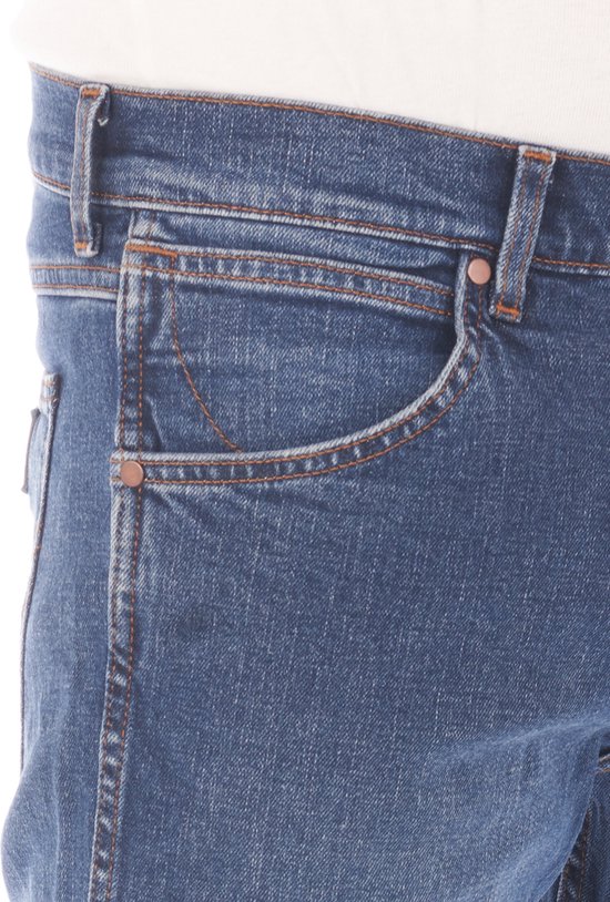 Wrangler Jeans pour hommes Greensboro régulier/droit Blauw 36W / 34L