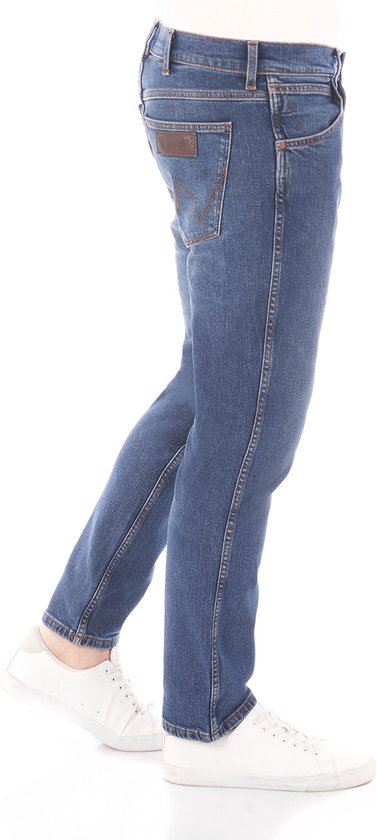 Wrangler Jeans pour hommes Greensboro régulier/droit Blauw 38W / 32L