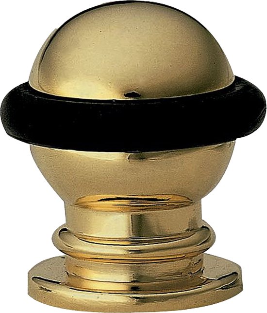AMIG Butée de porte/tampon de porte - 1x - D22mm - avec vis - or