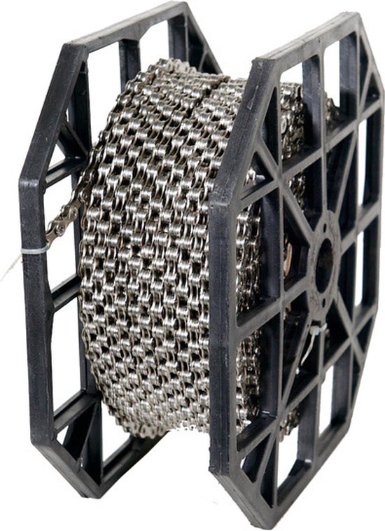 KMC - CHAINE X10 ARGENT / NOIR 114L