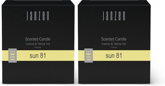 JANZEN Scented Candle Sun 81 2-pack
