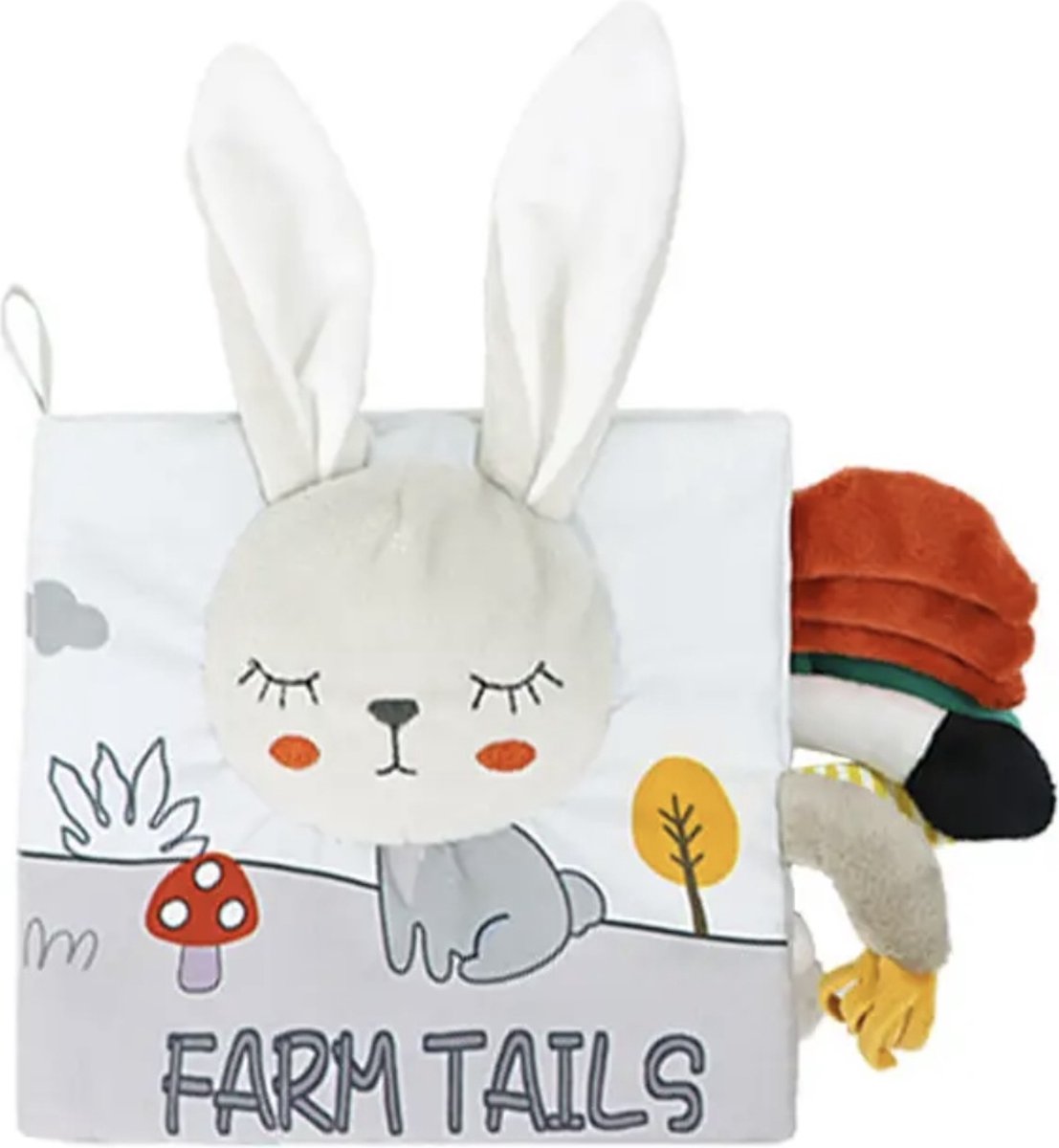 KimDo - Zachte baby Boek - Boerderij dieren - 3D - Boeken - Kinder - Speelgoed - Peuter - Kraamcadeau jongen meisje