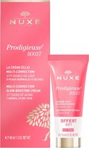 Nuxe Prodigieuse Boost La Crème Éclat Multi-Correctie 40 ml + Le Baume-Huile Récupérateur Nuit 15 ml Aangeboden