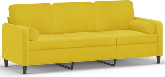 vidaXL-Driezitsbank-met-sierkussens-180-cm-fluweel-geel