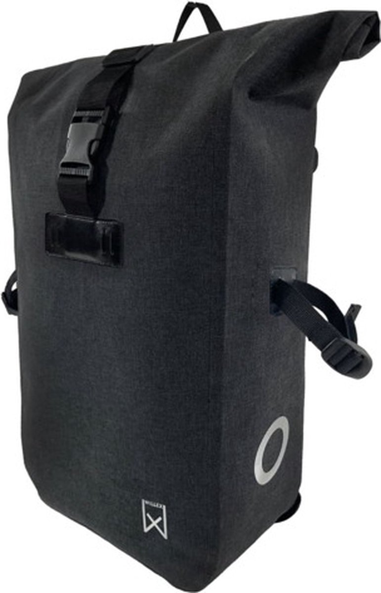 Willex Fietstas enkel 17 L grijs