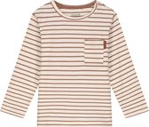 Prénatal peuter T-shirt - Jongens - Light Red Brown - Maat 116