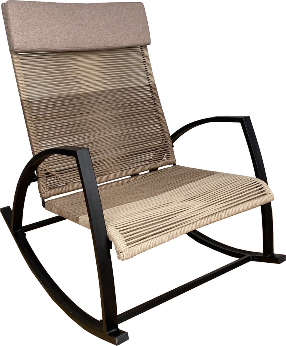 Sens-Line Sophie outdoor rocking chair - sand