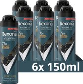 Bol.com Rexona Men Advanced Protection Anti-Transpirant Deodorant Spray - Sport Cool - met Body Heat Activated Technologie - 6 x... aanbieding