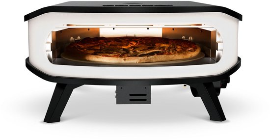 Cozze® 17" pizzaoven met roterende steen en deur van Merkloos — afbeelding 4