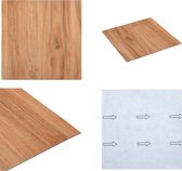 vidaXL Vloerplanken zelfklevend 5-11 m² PVC lichthoutkleurig - Vloerplank - Vloerplanken - Vloertegel - Vloertegels