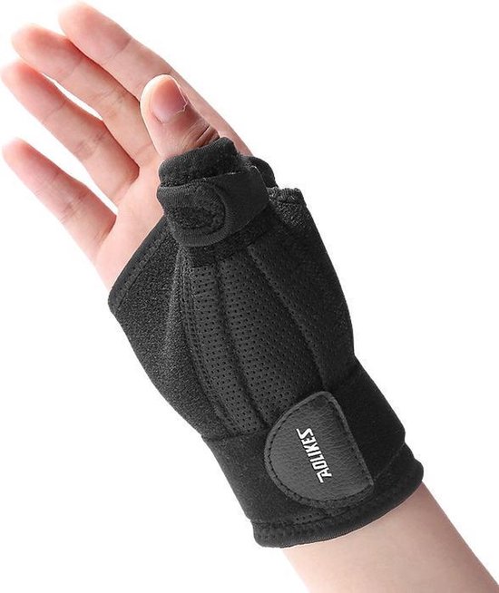 Jumada's - Duimbrace Links: Flexibele Stabilisator met Tegenkracht Ondersteuning - Aan te passen naar elk duimformaat - Linkerhand - Linker hand