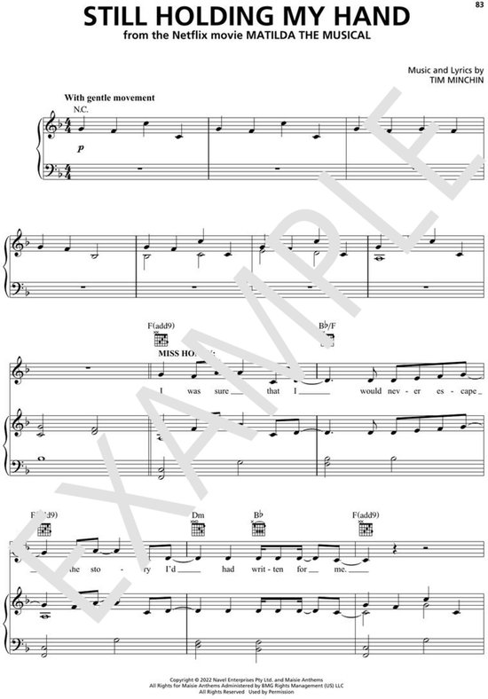 Hal Leonard Songs from Barbie Recueil de chansons pour piano, chant et guitare