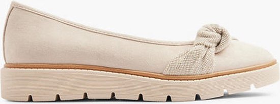 graceland Beige ballerina sierstrik - Maat 36