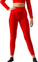 Fittastic Sportswear Legging Cherry Red - Rood - XL