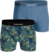 Björn Borg Cotton Stretch boxers - heren boxers normale lengte (2-pack) - multicolor - Maat: XL