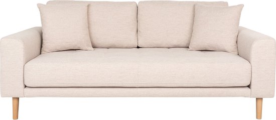 Canapé coloris Sable - 2,5 places - 180x93x76cm - 42 kg - House Nordic