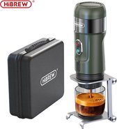 Bol.com Draagbare Koffie-Ervaring: HiBrew 3-in-1 Koffiezetapparaat - Capsule-Espressomachine voor Dolce Gusto Nes Capsules en Po... aanbieding