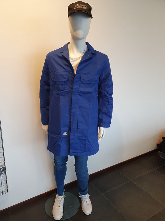 Wenaas - Manteau anti-poussière | 100% coton - Bleu maïs taille XXL [62-64]
