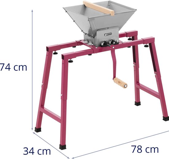 Fruitmolen - handmatig - 7 L - Wiesenfield van Wiesenfield — afbeelding 2