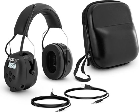 Gehörschutz Ohrenschützer mit Radio/Bluetooth / MP3 / FM Sicherheitsohrschützer
