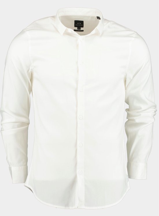 Armani Exchange Casual hemd lange mouw Wit 8NZC49.ZNYXZ/1100