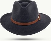 Vilt hoed Scippis Montero antraciet L
