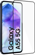 Geschikt voor Samsung Galaxy A55 - Screenprotector - Gehard Glas - Full GuardCover