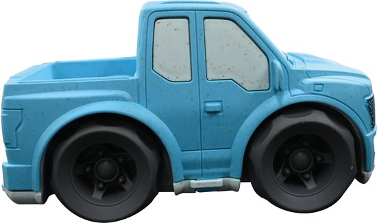 Glijdende auto's – Blauwe pick-up auto (1 piece)